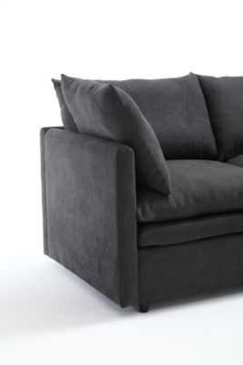 U-Shaped Sleeper Sectional Sofa