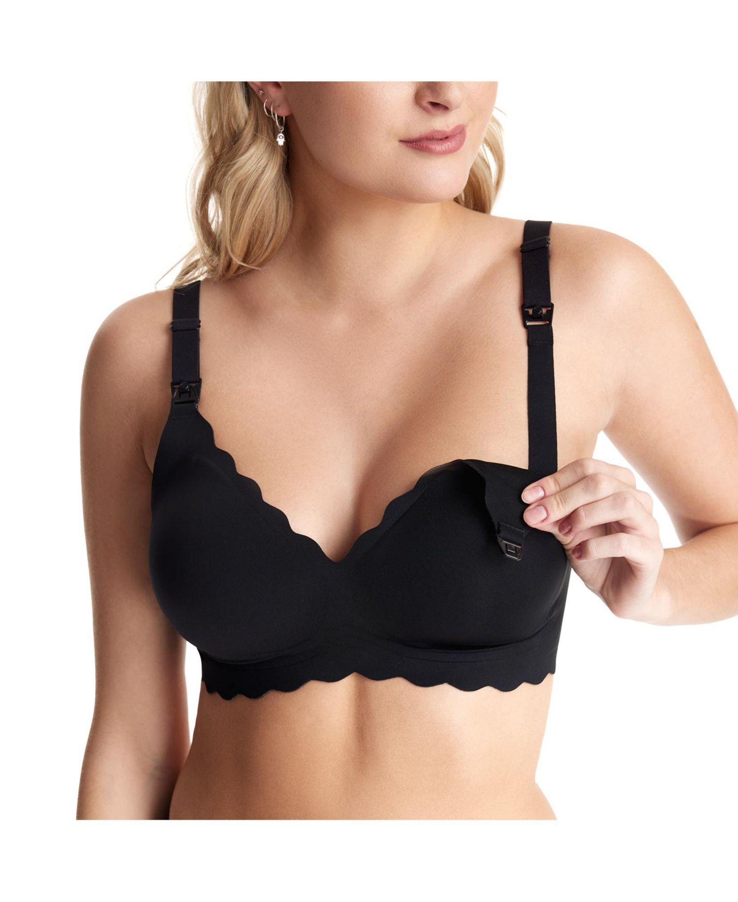 Jelly strip nursing bra YN46