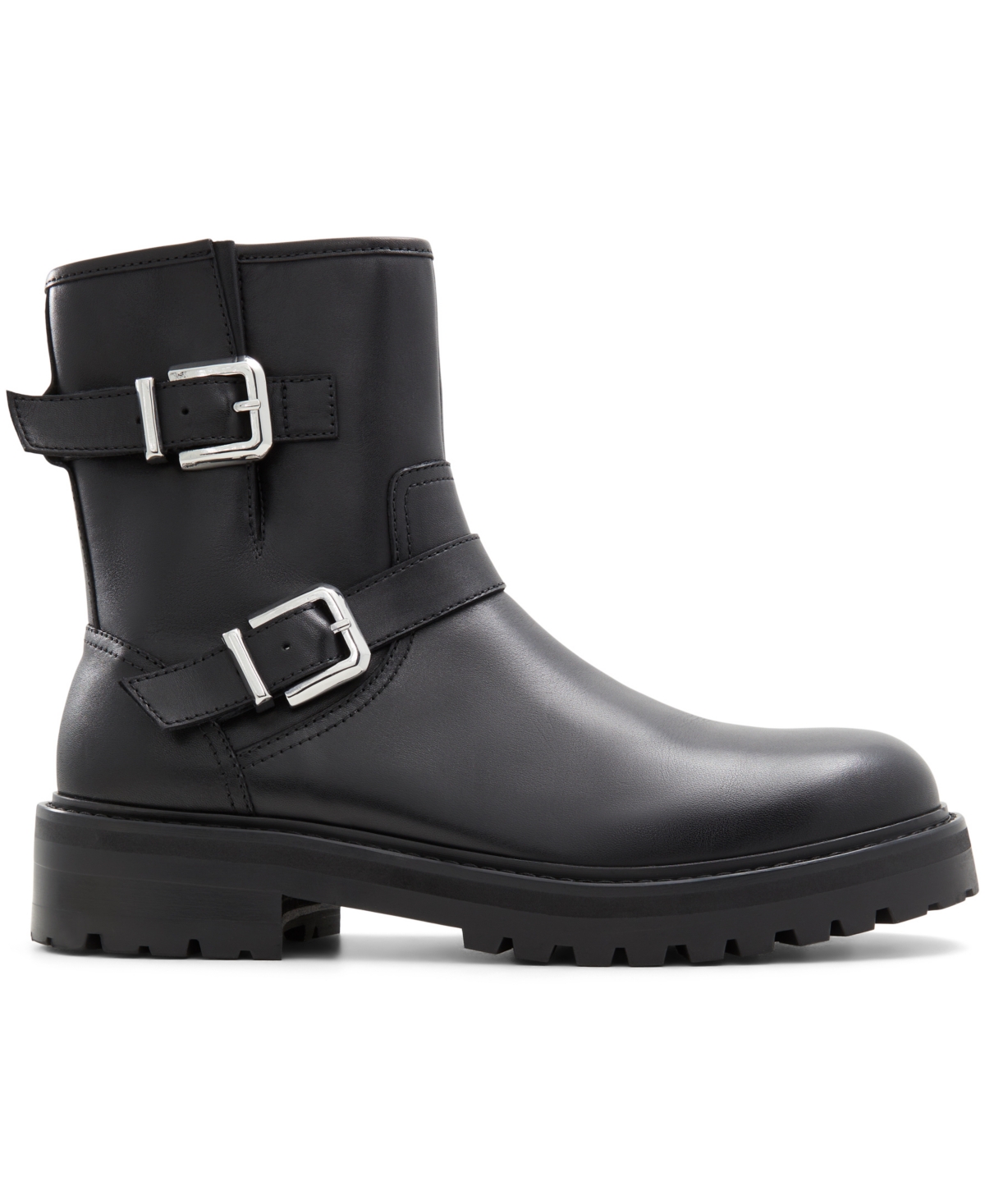 Shop Aldo Men's Carys Leather Ankle Boots In Black