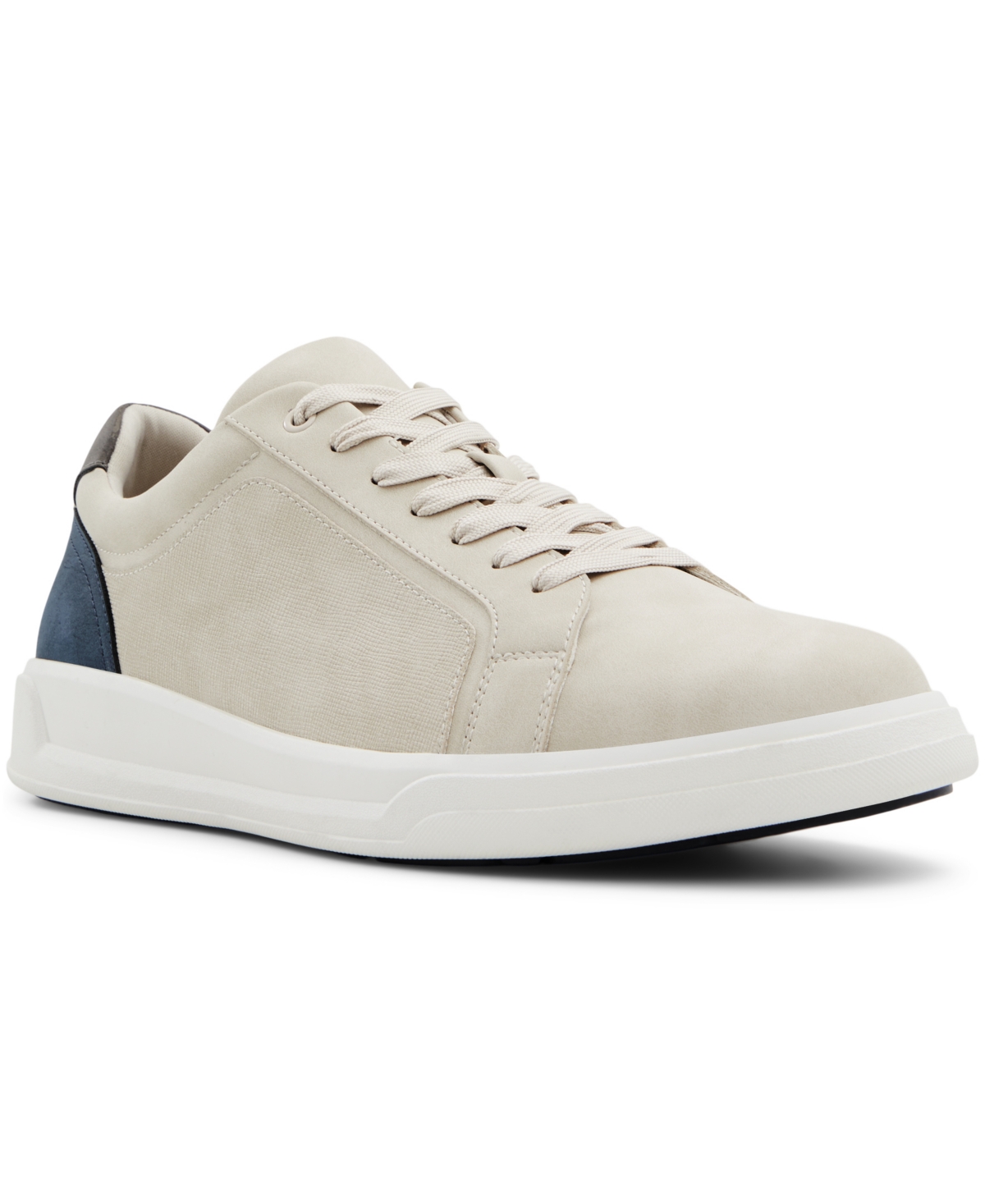 Shop Aldo Men's Ogspec Synthetic Low Top Sneaker In Beige