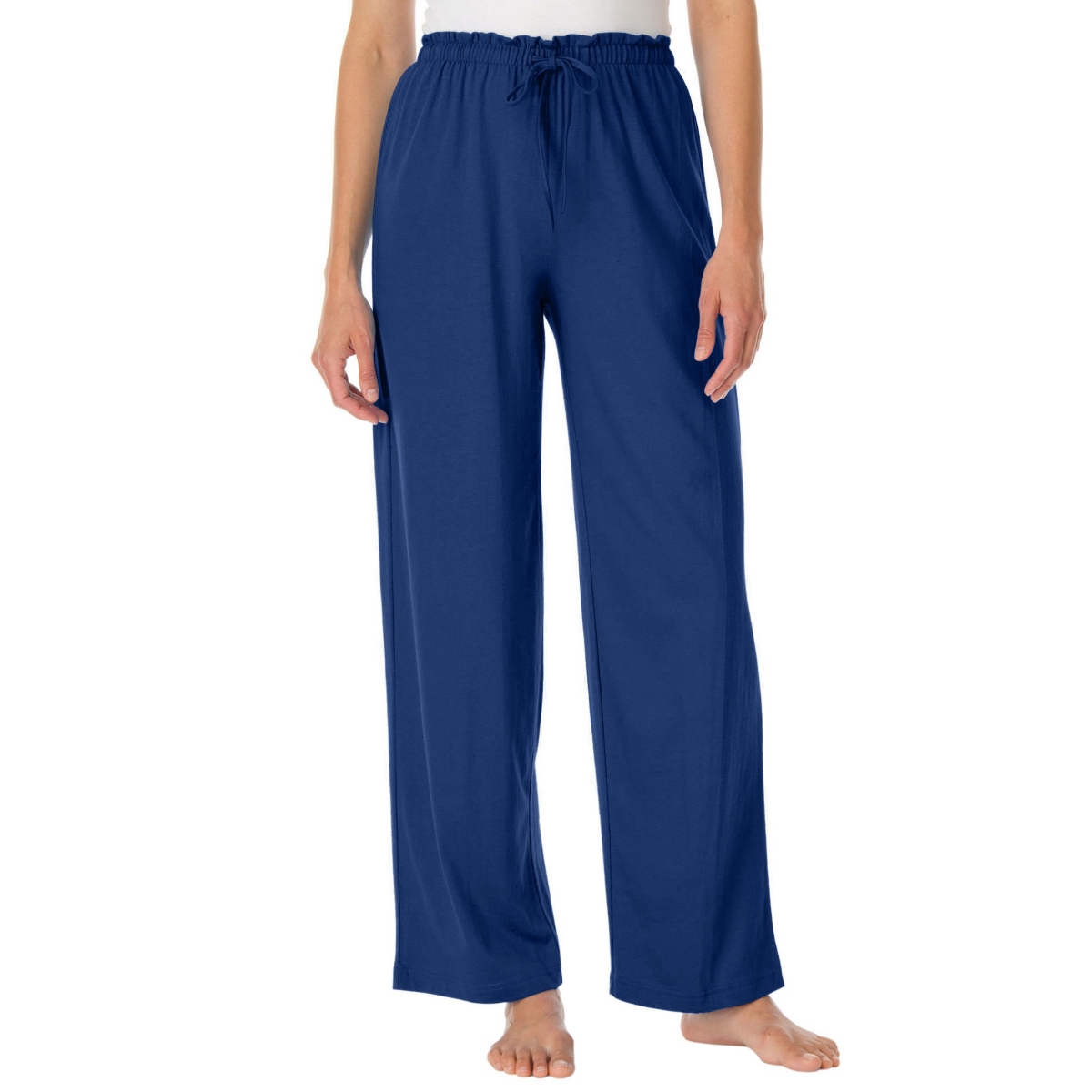 Dreams & Co. Plus Size Knit Sleep Pant
