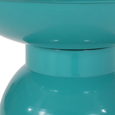 Streamdale Chic Circular Side Table with Pedestal Base