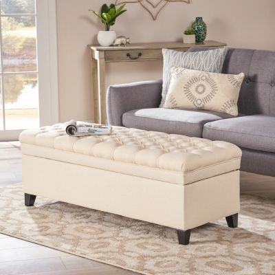 Chic Storage Ottoman Style, Comfort, and Functionality Combined