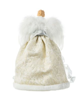 16 H Polyvinyl chloride Christmas Elegant Angel Tree Top