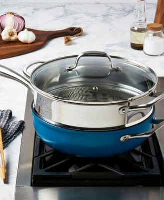 Tools for Cooks 3-Pc. Aluminum Favorite Saut&eacute; Steamer Pan