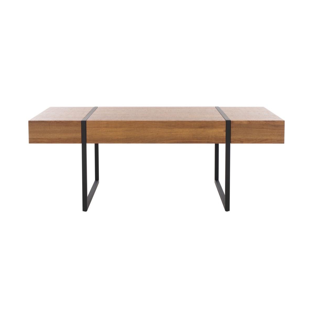 Safavieh Tristan Rectangular Modern Coffee Table -black