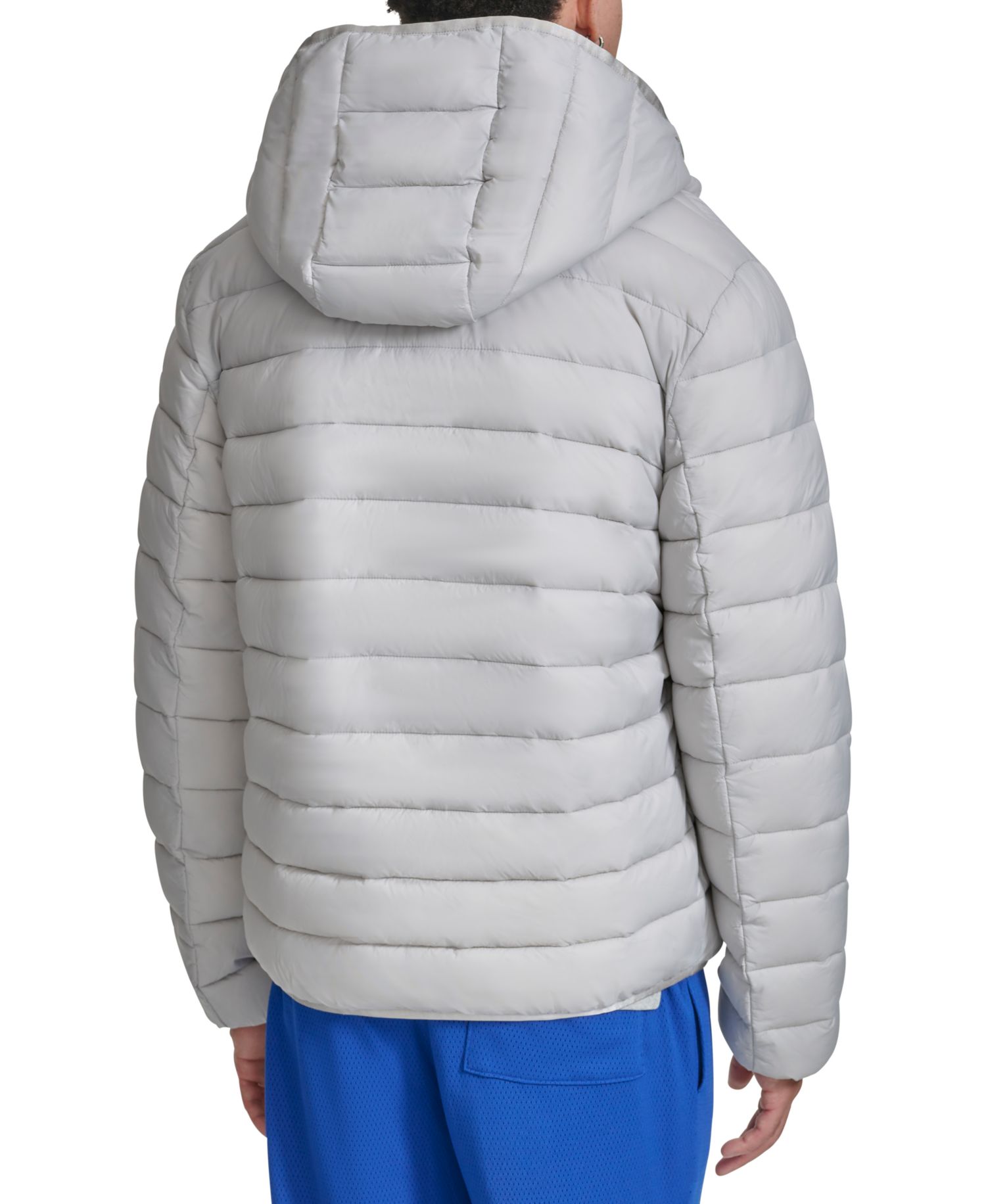 Men's Performance Quilted Hooded Jacket