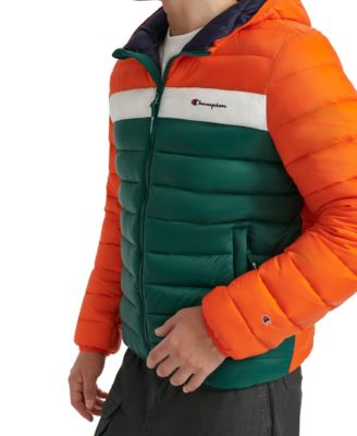 Men's Performance Quilted Hooded Jacket