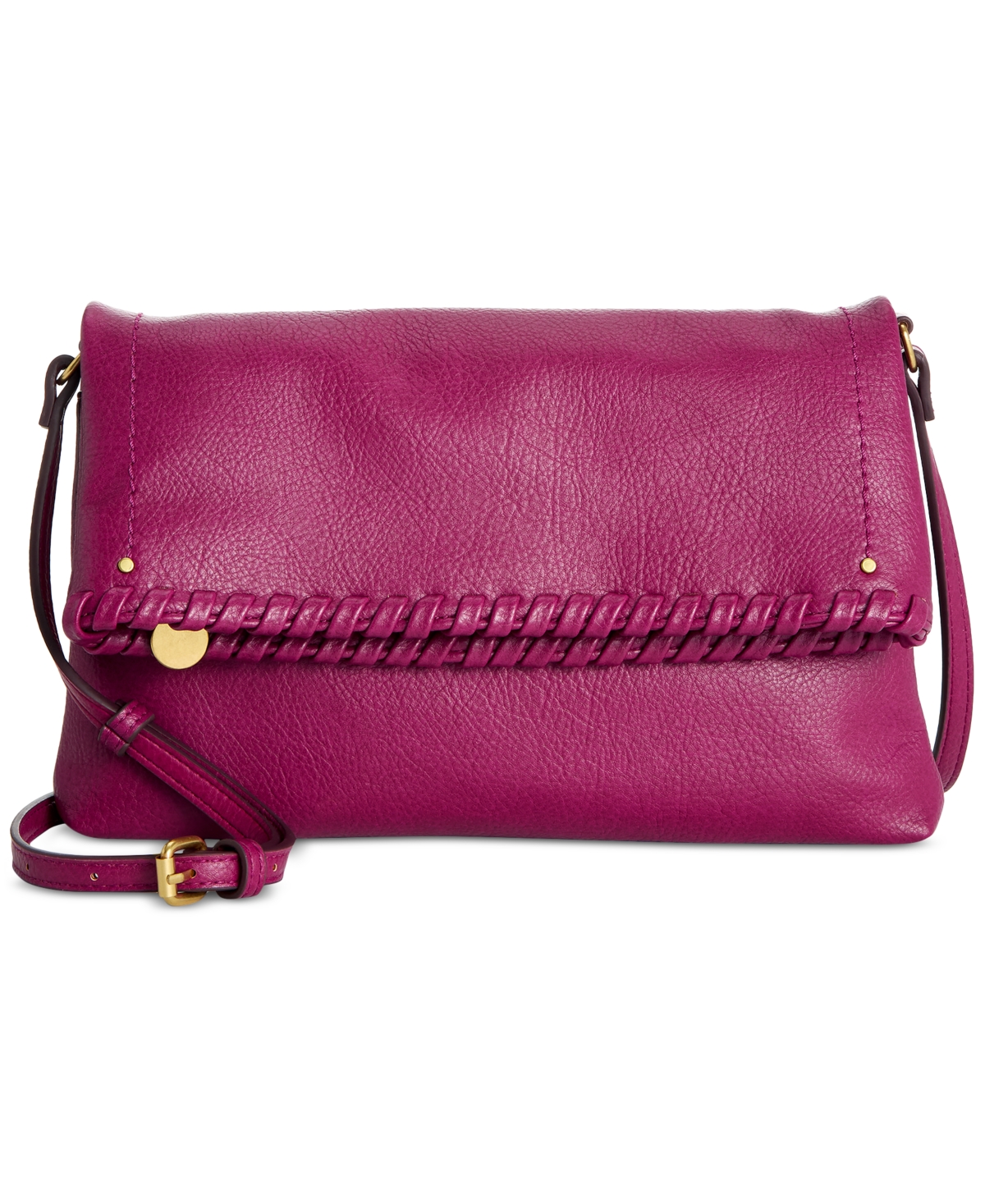 Style & Co . Whipstitch East West Flap Small Crossbody, Created For Macy's  In Twinberry | ModeSens