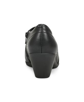 Women's Caine Side Zipper Block Heel Shooties