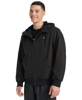 Men's Sport Shell Hooded Zipper Jacket 