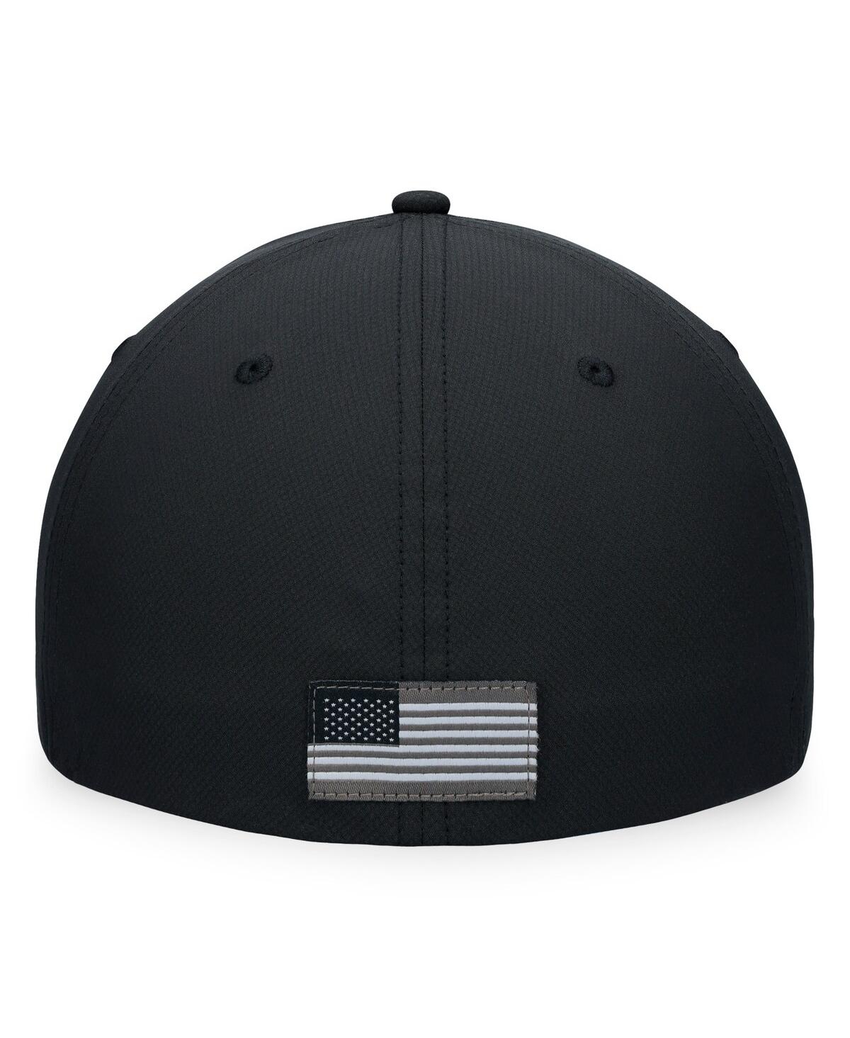 Top Of The World Men's Black Arkansas Razorbacks Oht Military Appreciation Camo Render Flex Hat In Black