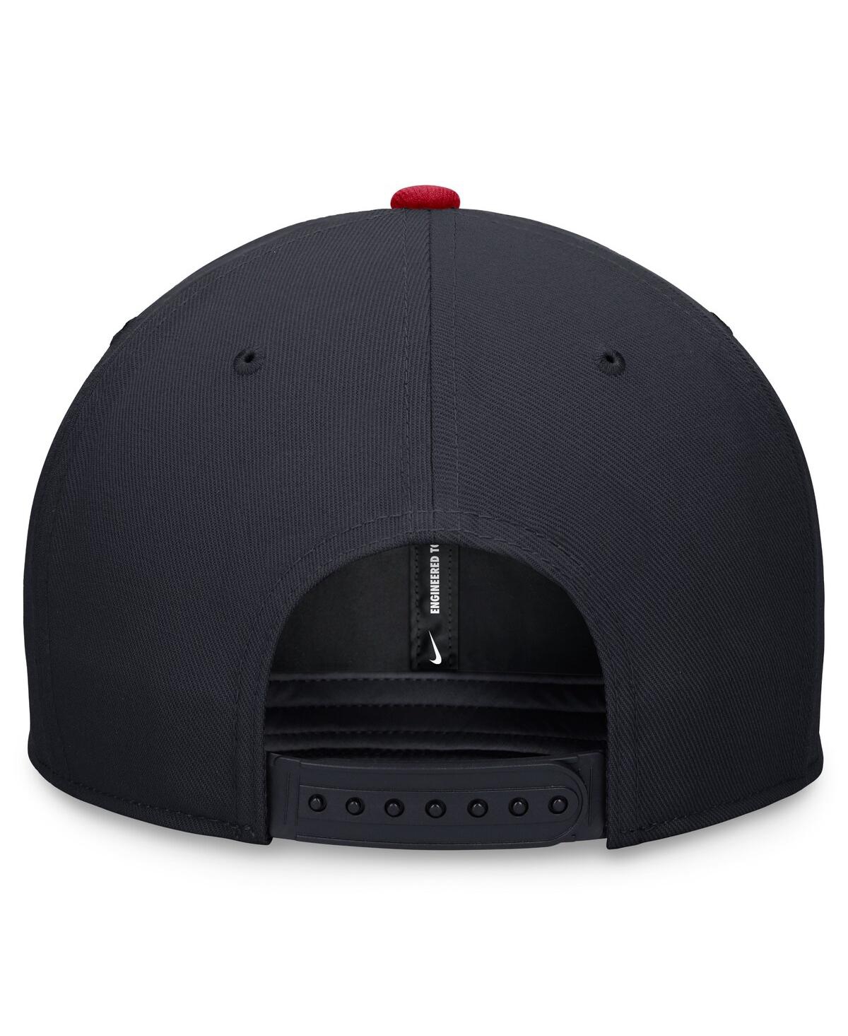 Nike Men's Navy/red Minnesota Twins Evergreen Two-tone Snapback Hat In Navy,red