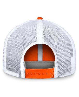 Men's Orange/White Oklahoma State Cowboys Free Kick Trucker Adjustable Hat