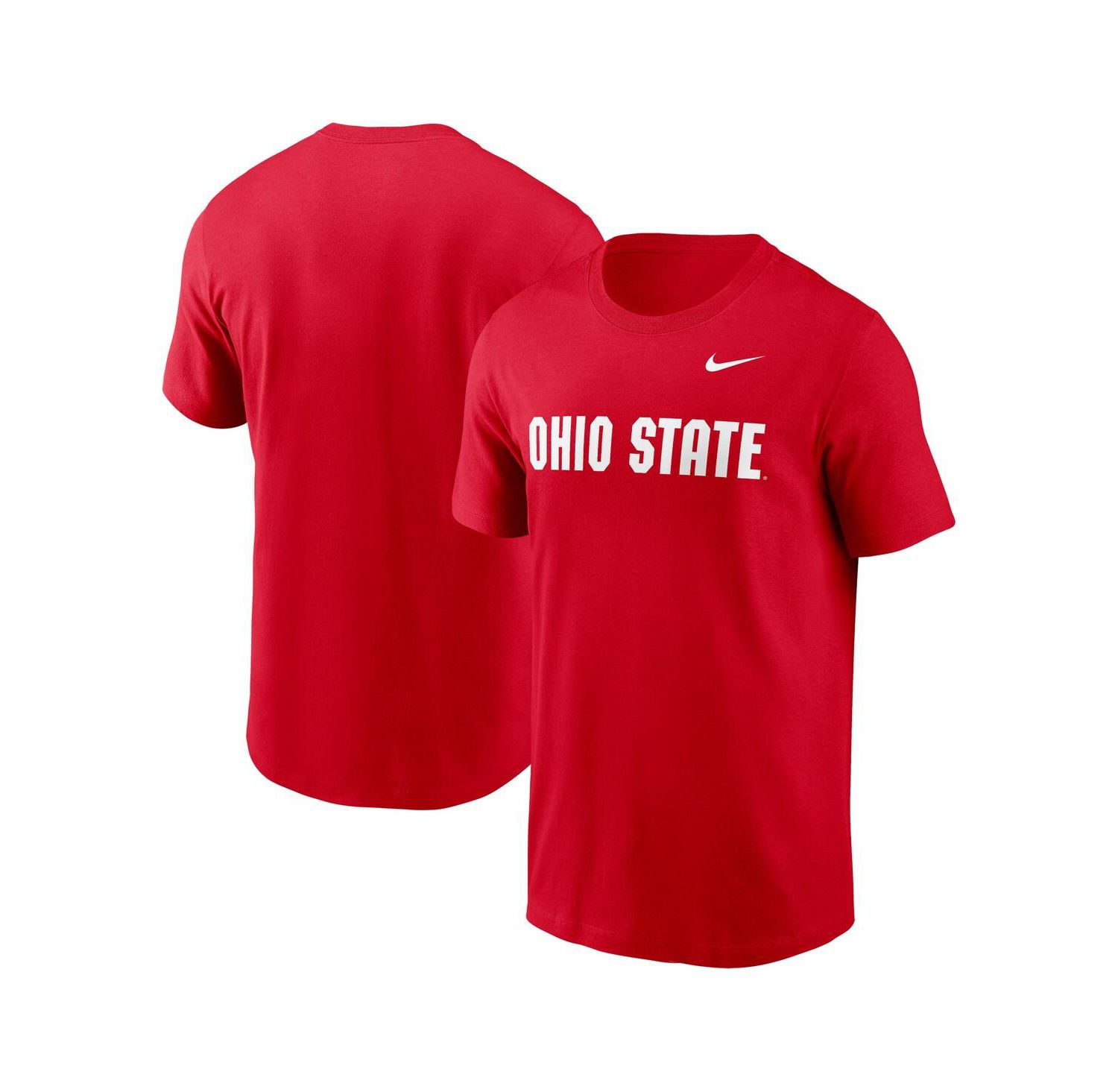Men's Ohio State Buckeyes Primetime Evergreen Wordmark T-Shirt