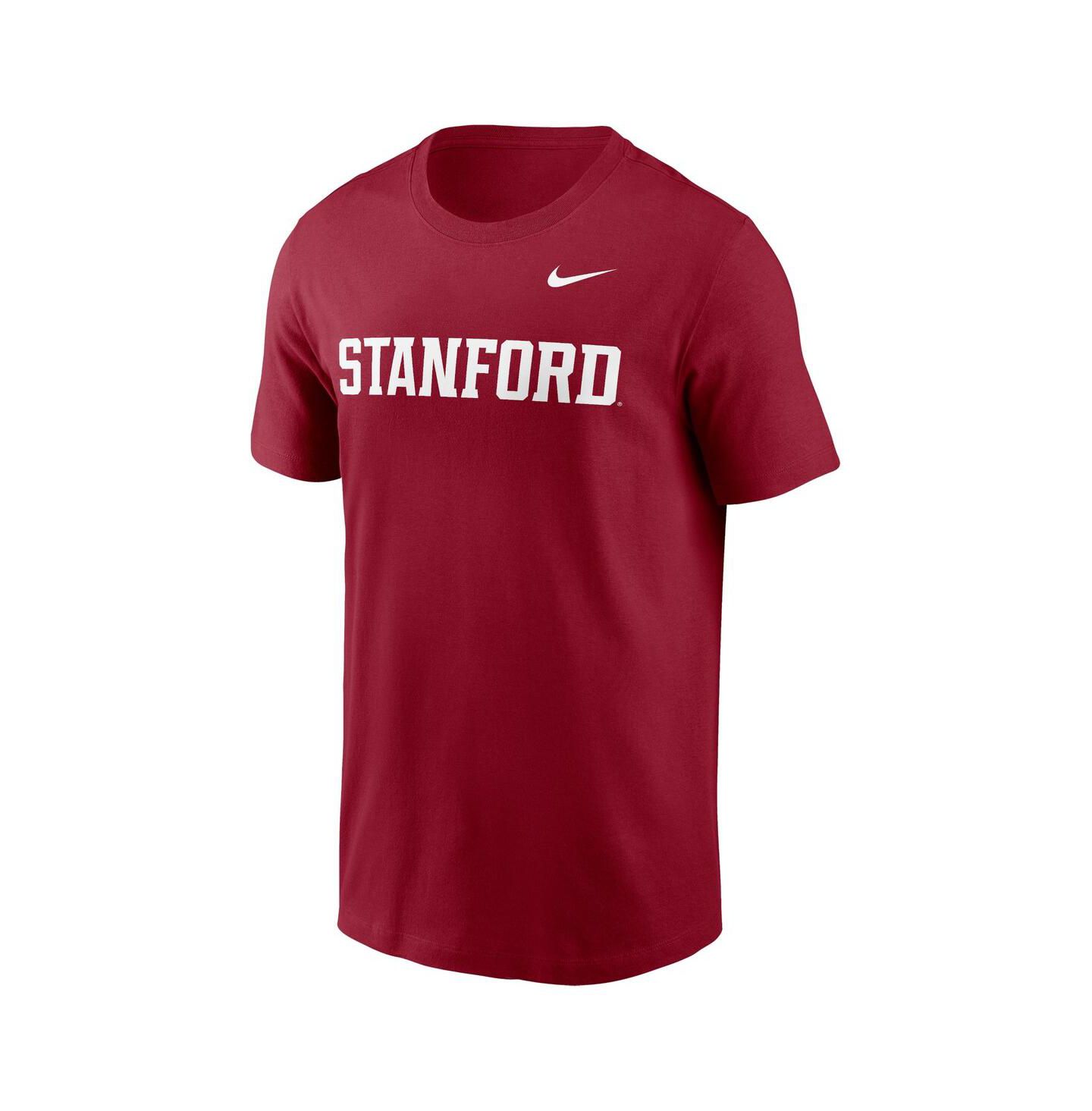 Мужская футболка Nike Stanford Cardinal Primetime Evergreen Wordmark, цвет: Красный — фото 2