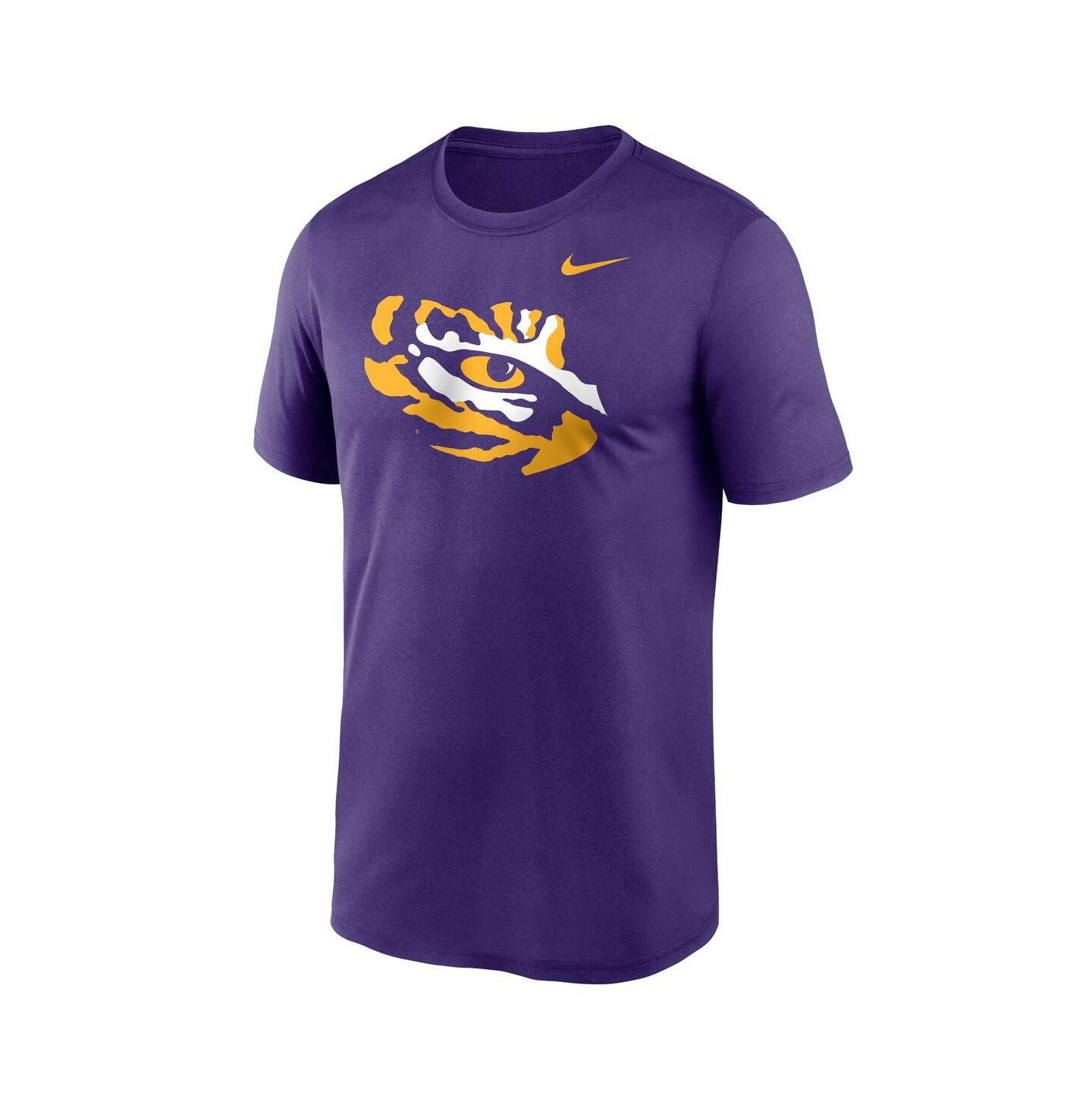 Мужская футболка Nike Purple LSU Tigers Primetime Legend Alternate Logo — фото 3