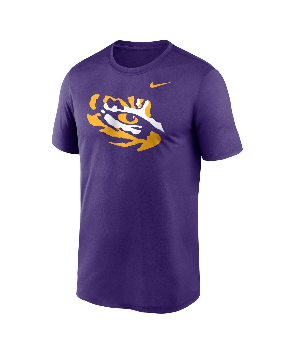 Nike Men's Purple Lsu Tigers Primetime Evergreen Alternate Logo T-shirt In Purple