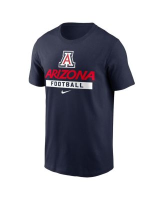 Men's Navy Arizona Wildcats Football T-Shirt