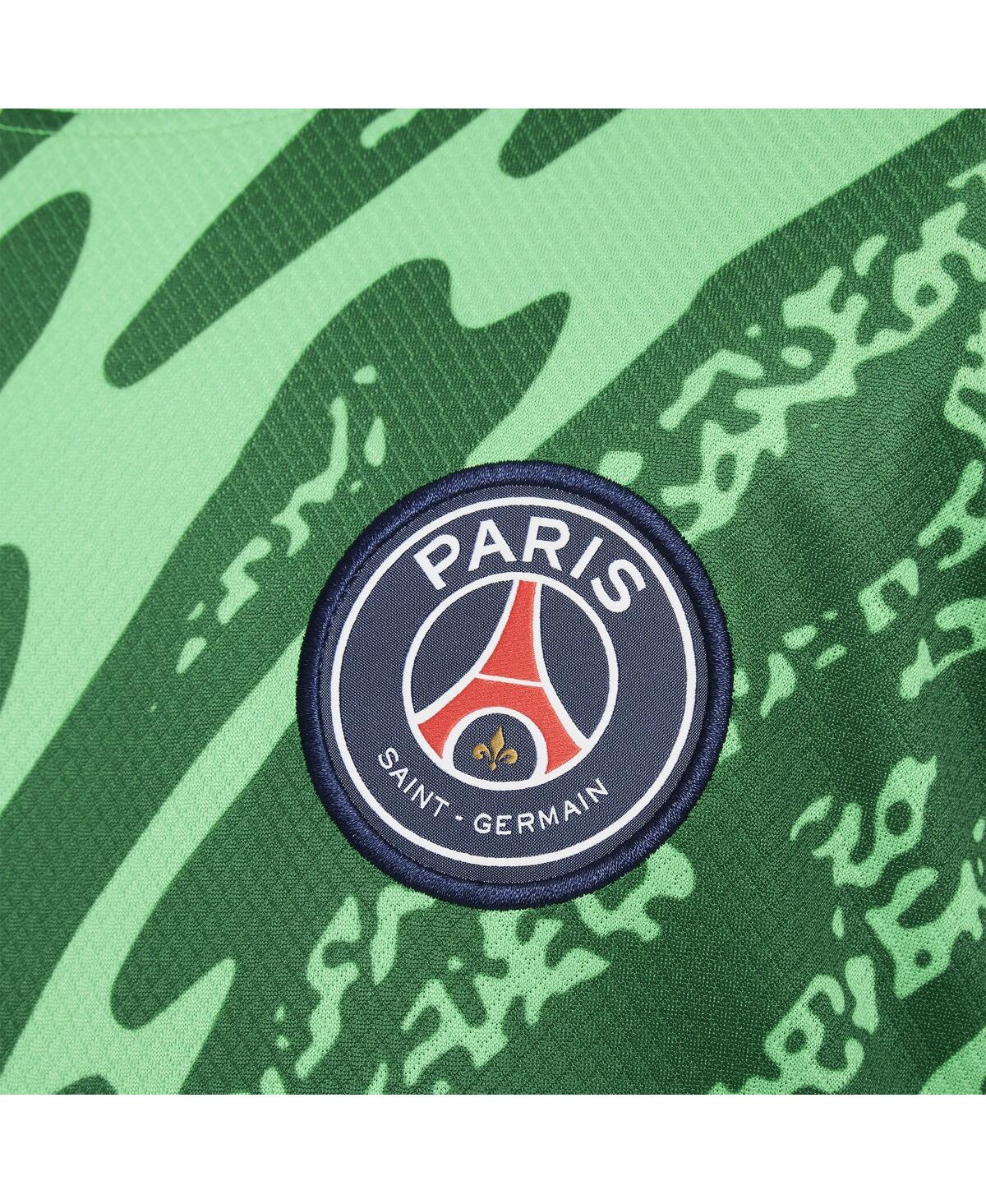 Nike Big Boy's and Girl'sParis Saint-Germain 2024/25 Goalkeeper Replica Stadium Long Sleeve Jersey - Green