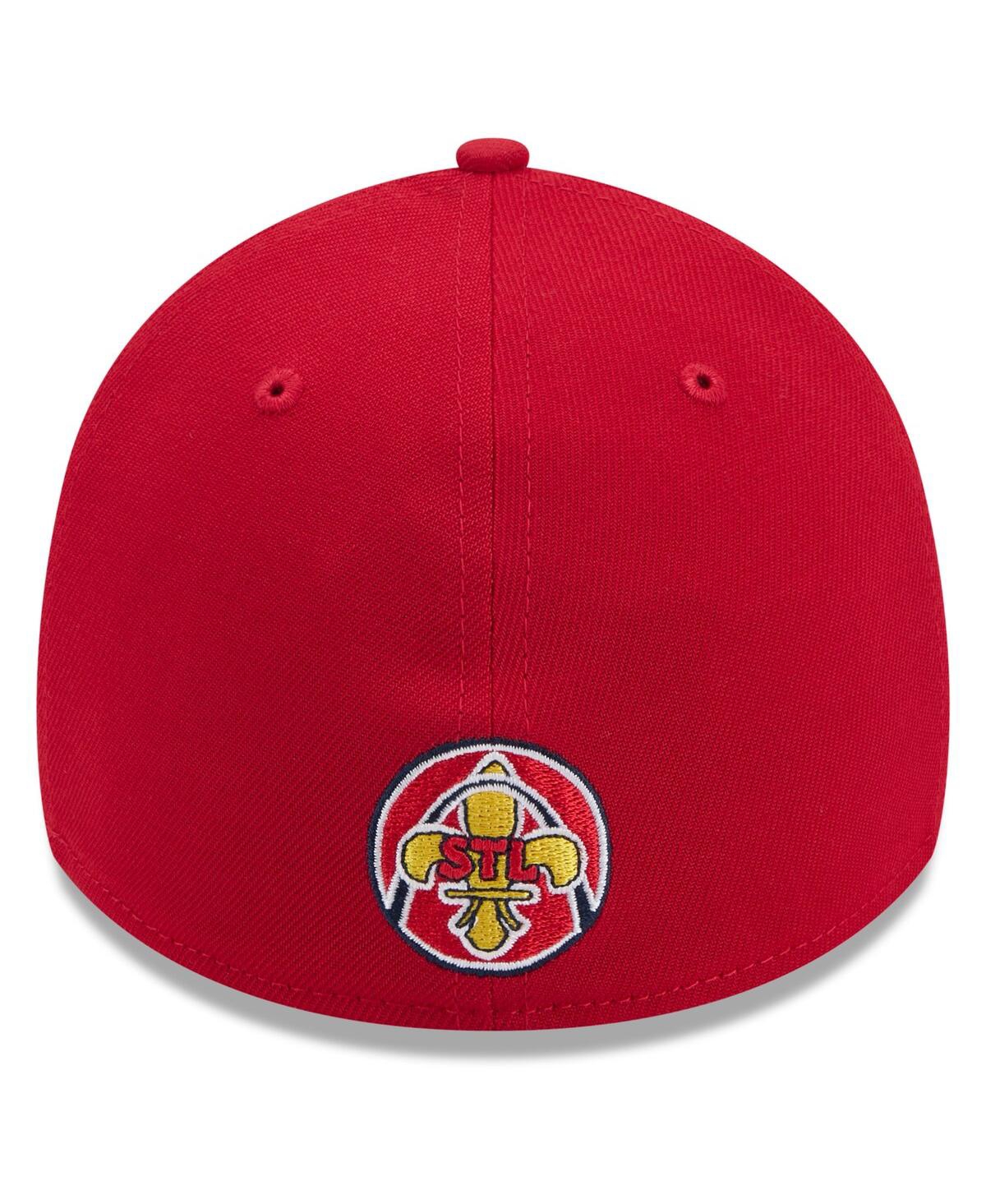 New Era Men's Red St. Louis Cardinals 2024 City Connect 39thirty Flex Hat In Red