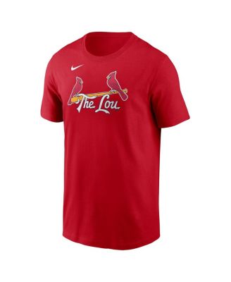 Men's Paul Goldschmidt Red St. Louis Cardinals 2024 City Connect Fuse Name Number T-Shirt