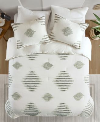 Tahli Tufted Chenille 3-Pc. Comforter Set, King/California King