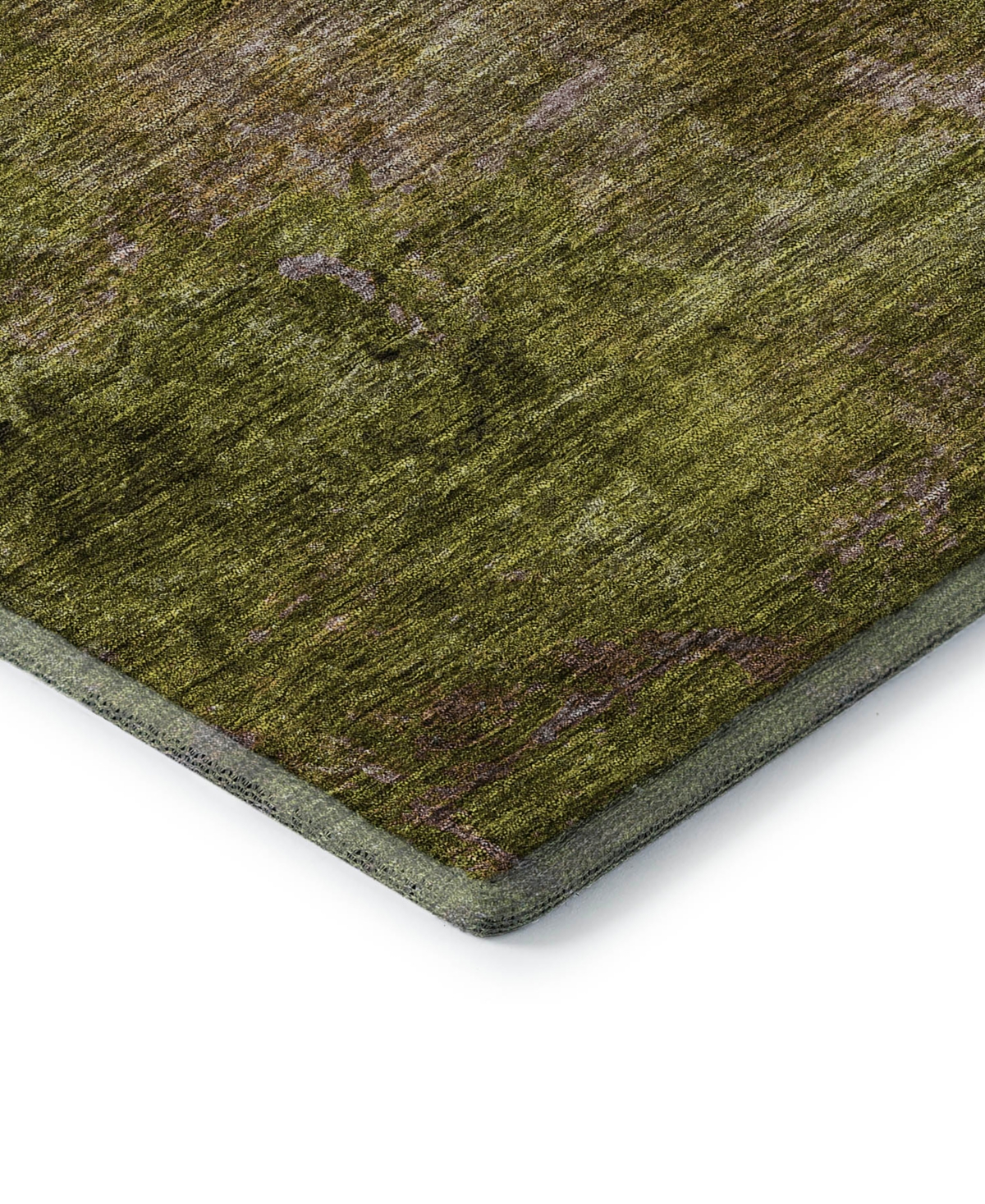 Dalyn Trevi Washable Tv9 2'3"x7'6" Runner Area Rug In Green