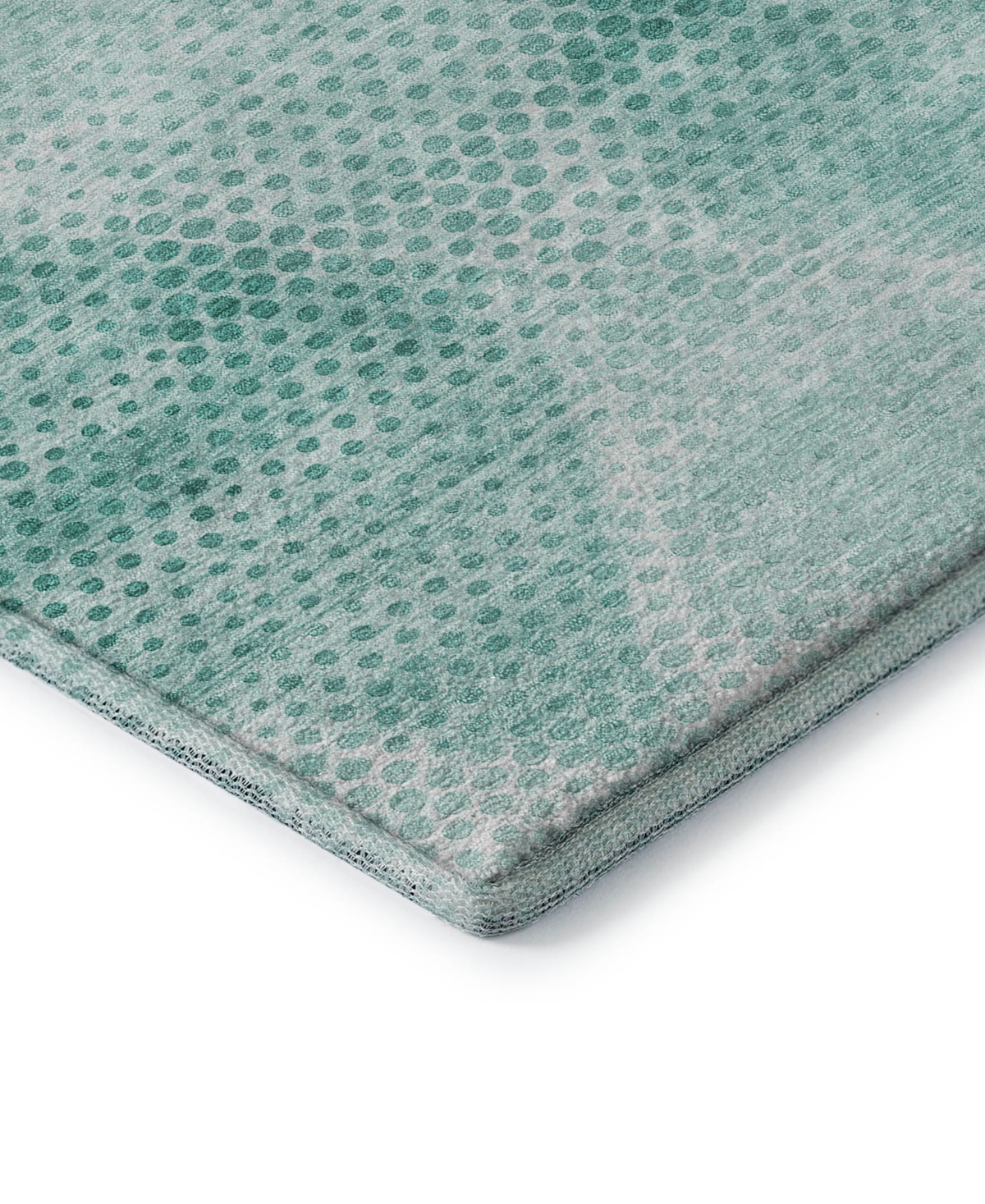 Dalyn Trevi Washable Tv4 2'3"x7'6" Runner Area Rug In Teal
