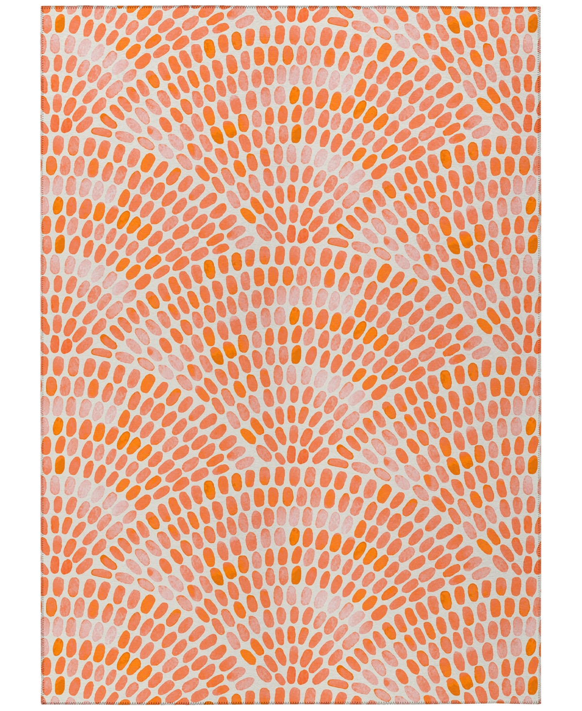 Dalyn Seabreeze Sz7 8'x10' Area Rug In Salmon