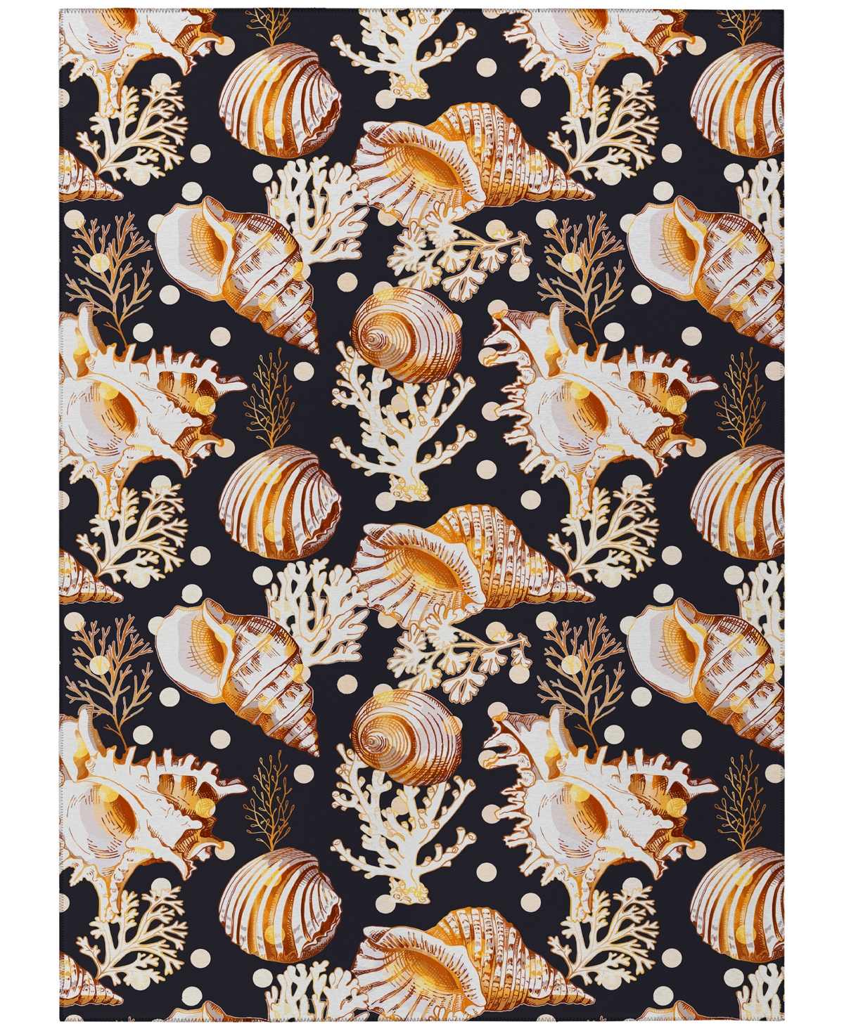 Dalyn Seabreeze Sz6 8'x10' Area Rug In Black