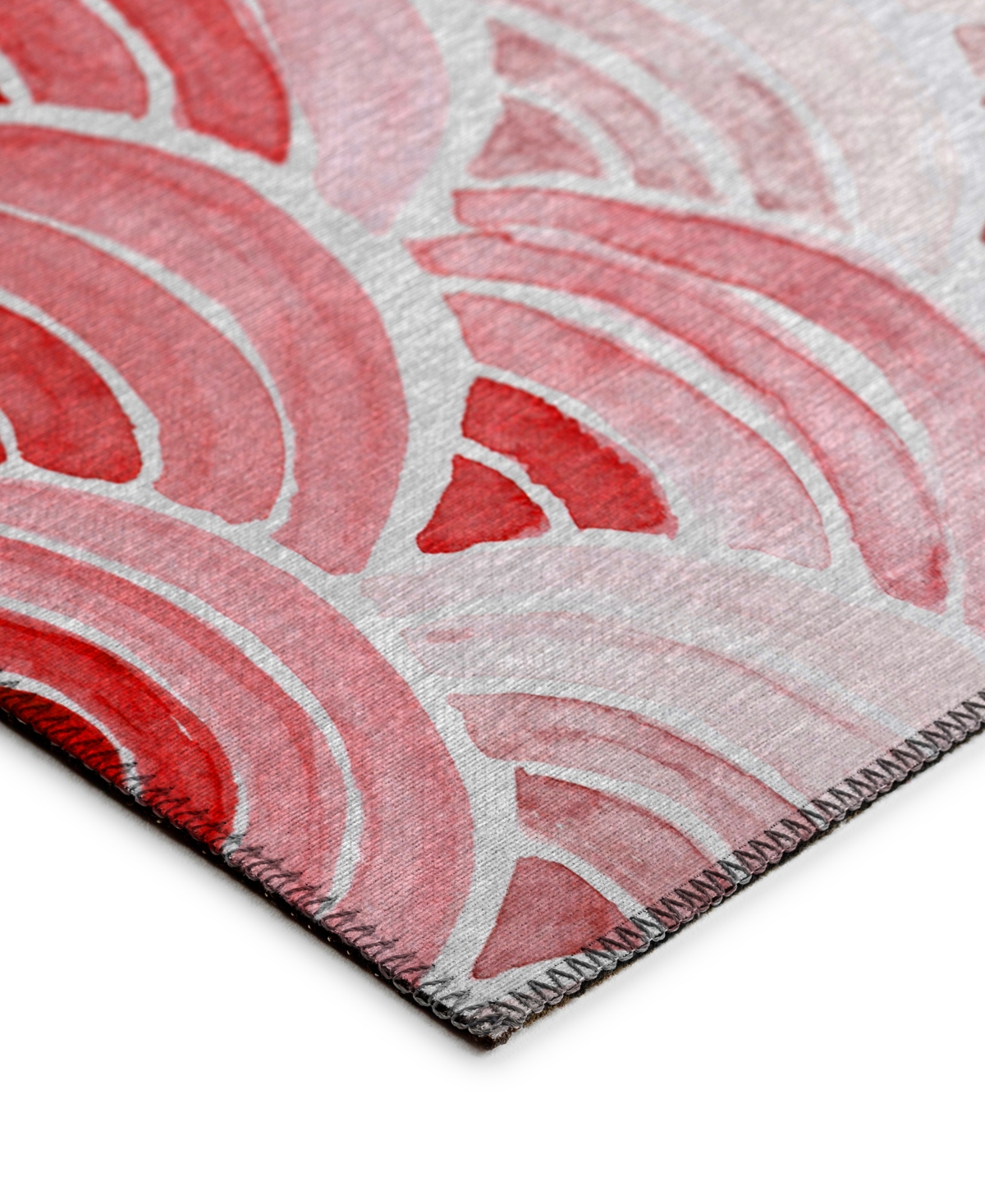 Dalyn Seabreeze Sz5 5'x7'6 Area Rug In Cranberry
