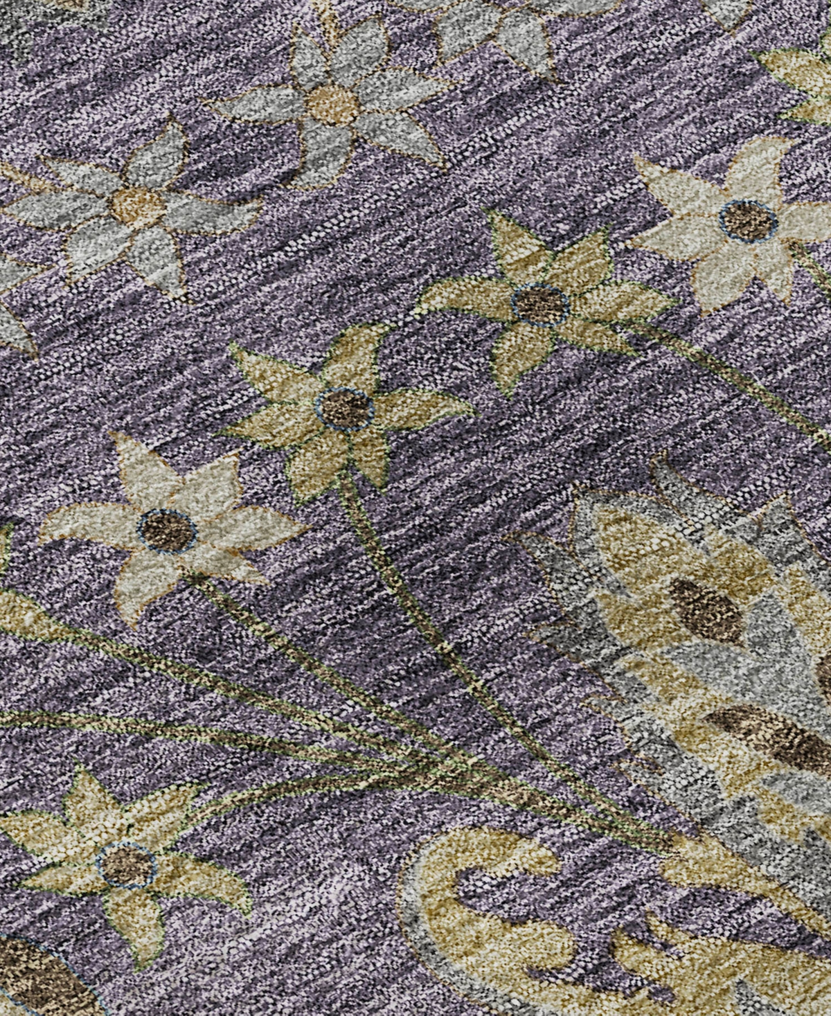 Shop Dalyn Hatay Washable Hy7 9'x12' Area Rug In Lime