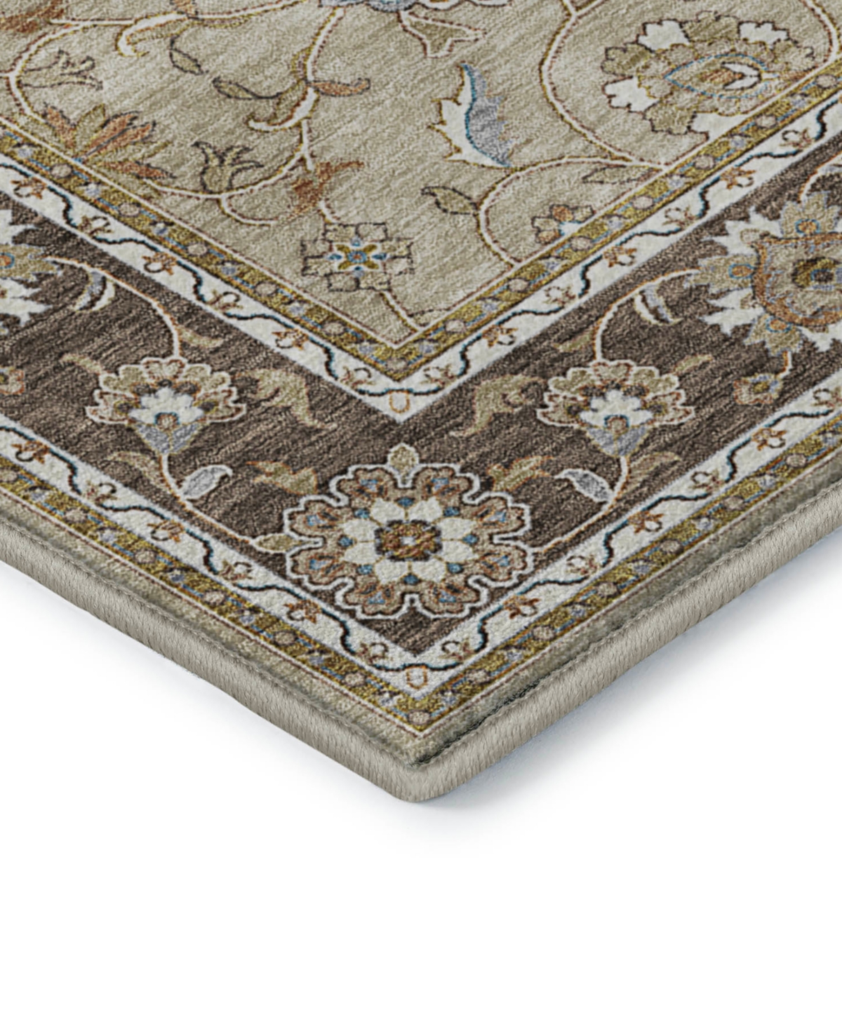 Dalyn Hatay Washable Hy1 9'x12' Area Rug In Beige