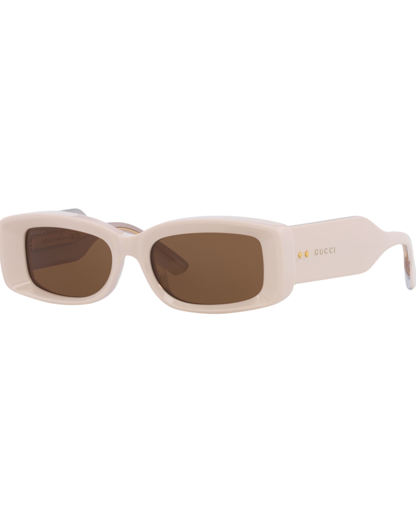 Женские солнцезащитные очки Gucci Sunglasses, GC002199, цвет: Слоновая кость — фото 1