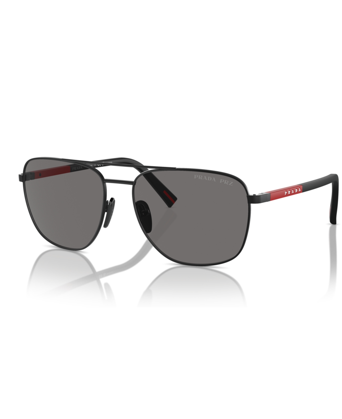 Men's Polarized Sunglasses, Ps 54ZS - Matte Blac