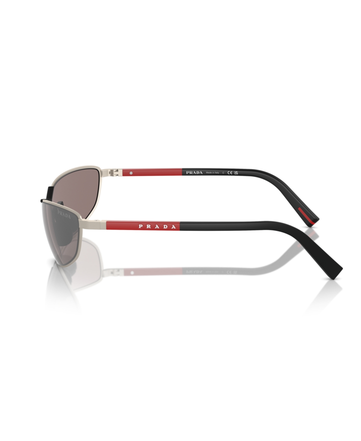 Prada Linea Rossa Man Sunglass Ps 55zs In Gunmetal