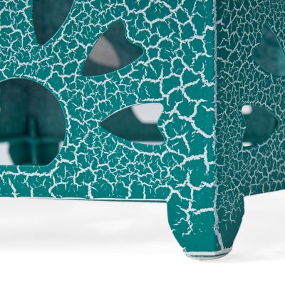  Hexagon Sunburst Side Table  Modern Durable  Vibrant Design