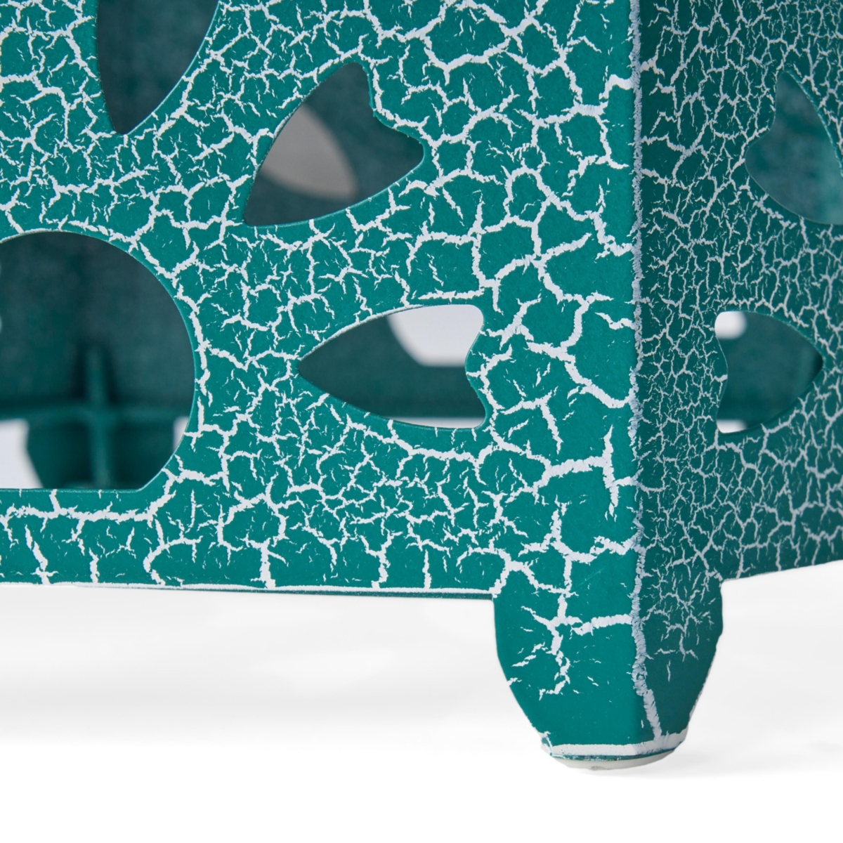 Simplie Fun Modern Hexagon Sunburst Side Table Vibrant, Versatile, Durable