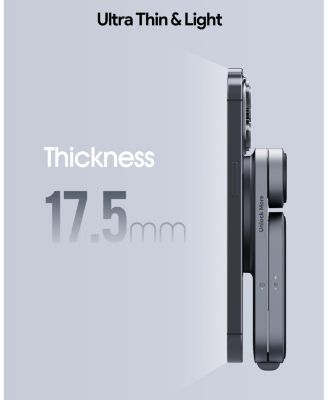 LC-MC312 MagFusion Z Qi2 Mfw Certified 3-in-1 15W Foldable Magnetic Fast Wireless Charging Station 1.5ft USB C-C Cable Included