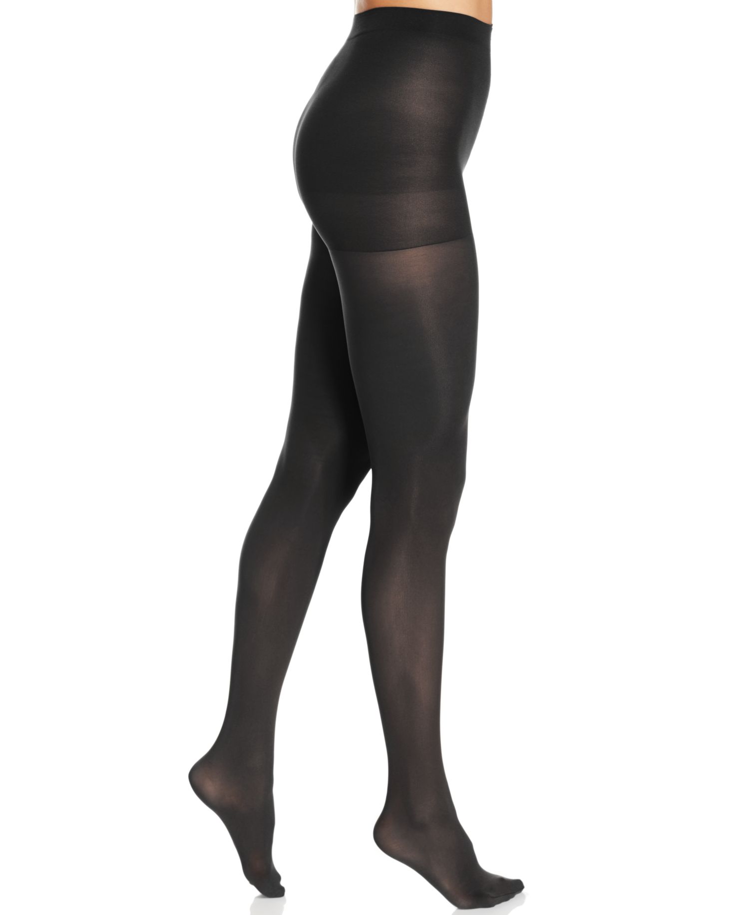 Women's Opaque Control Top Tights U4690