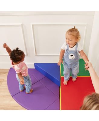 ECR4Kids SoftZone Adventure's Summit Ramp - Scalatore Angolare In Schiuma Per Bambini, Gioco Morbido, Colori Assortiti, ELR-3505-AS