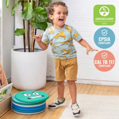 SoftZone Emotion Pads with Mirror, English, Contemporary, 8-Piece