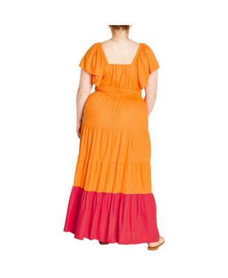 Plus Size Colour Pop Dress