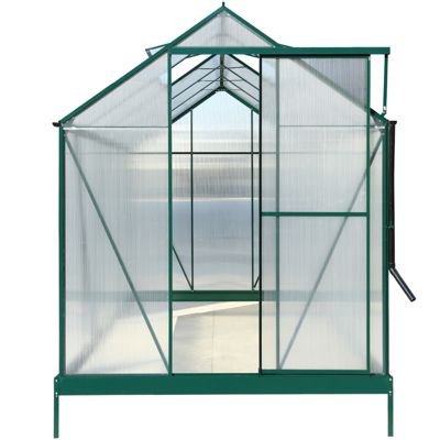 Premium Aluminum Greenhouse for Plant Growth & Ventilation