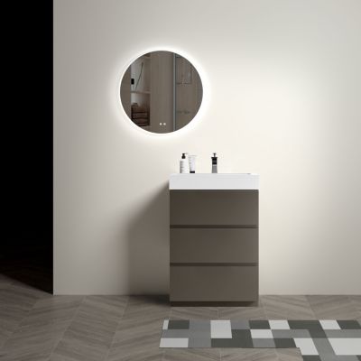 Streamdale 24" Gray Bathroom Vanity with Sink