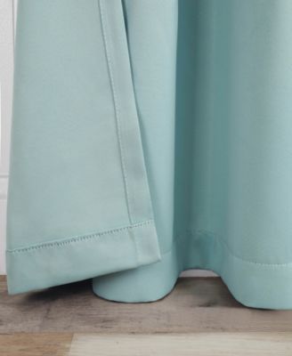 Solid Classic Modern Wrinkle Resistant Room Darkening 8-Piece Curtain Set with Grommet Header Top, 52" X 84"