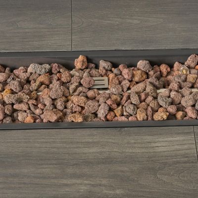 Transitional Outdoor Fire Pit Cozy Warmth, Rustic Charm