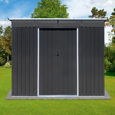 Streamdale Metal garden sheds 6ftx8ft outdoor storage sheds Acrylic Total