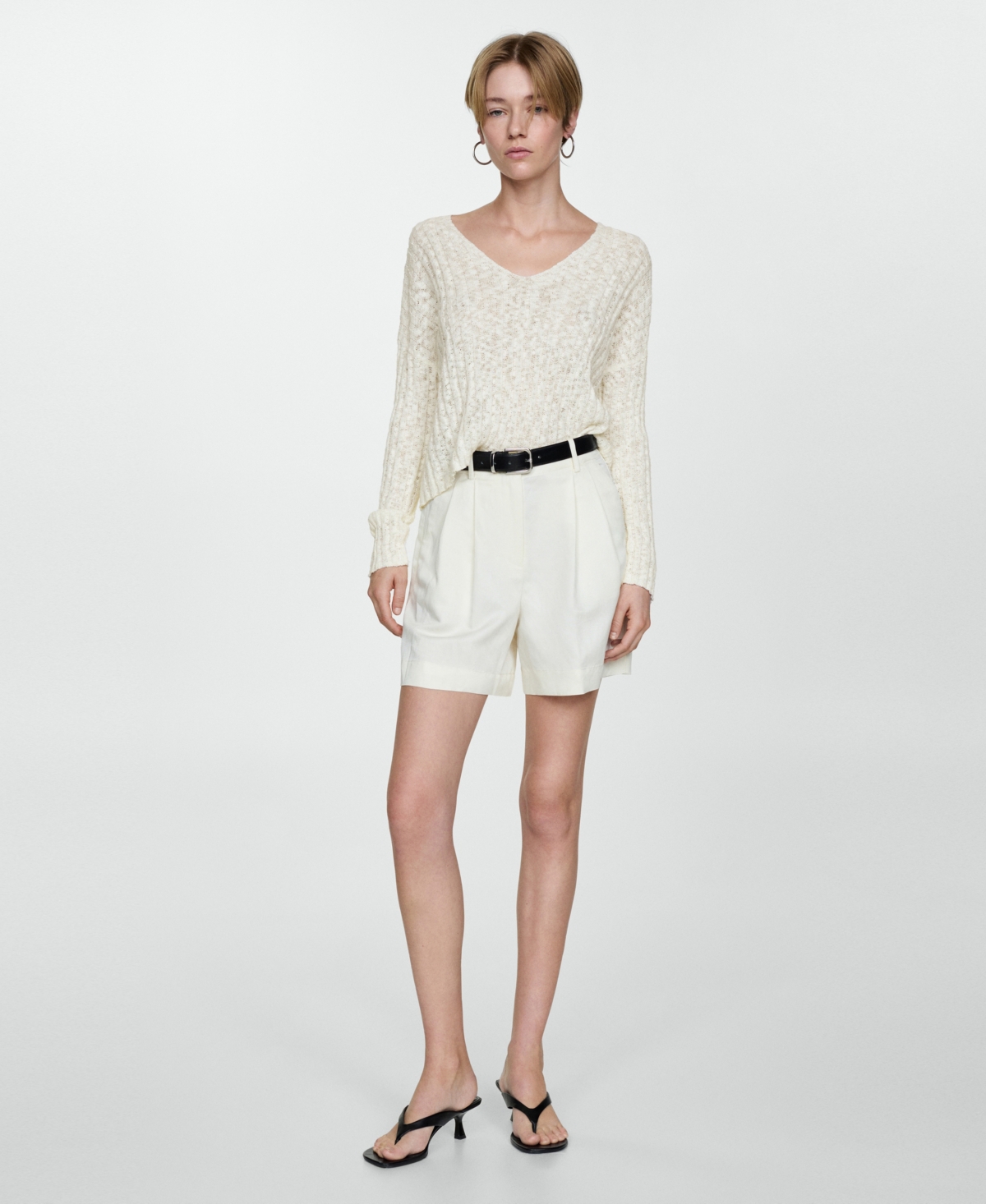 Mango Women's Long-Sleeve Knitted Sweater